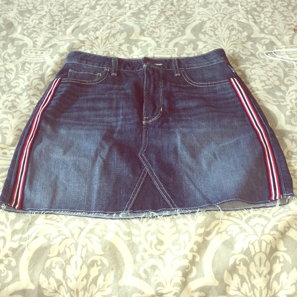 NWT denim mini skirt